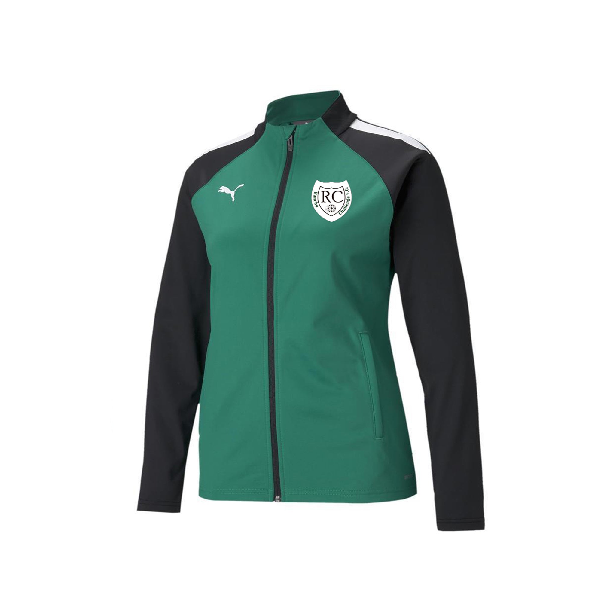 PUMA RANCHO CHALLENGE FC WOMEN'S TRAINING JACKET - TEAM LIGA 25