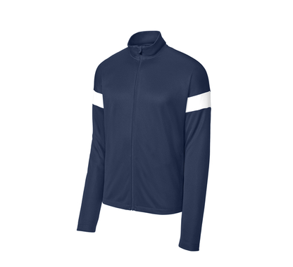 SPORT-TEK MEN'S TRAVEL FULL-ZIP JACKET