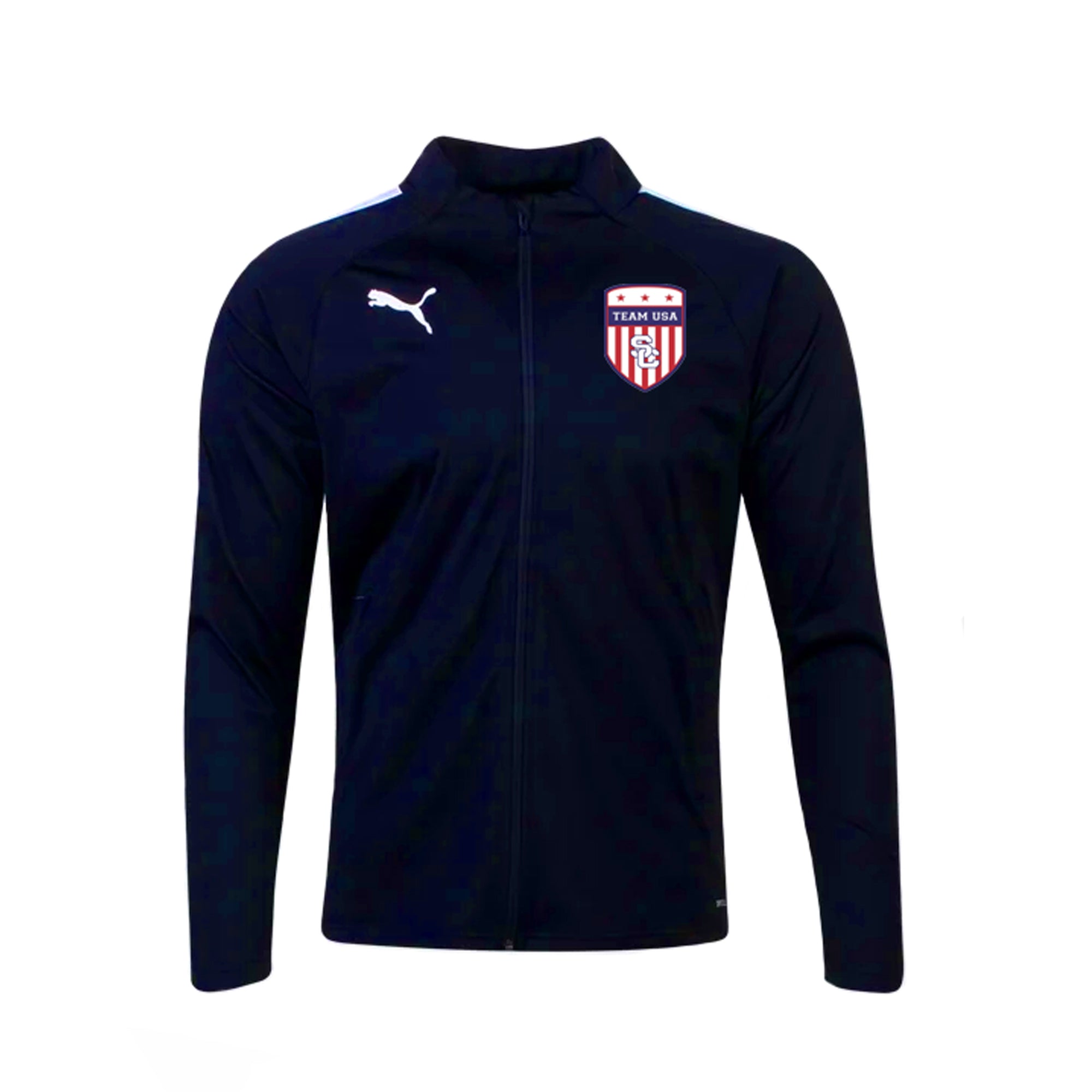 TEAM USA TRAINING JACKET WOMEN, ADULT AND YOUTH - PUMA TEAM LIGA 25