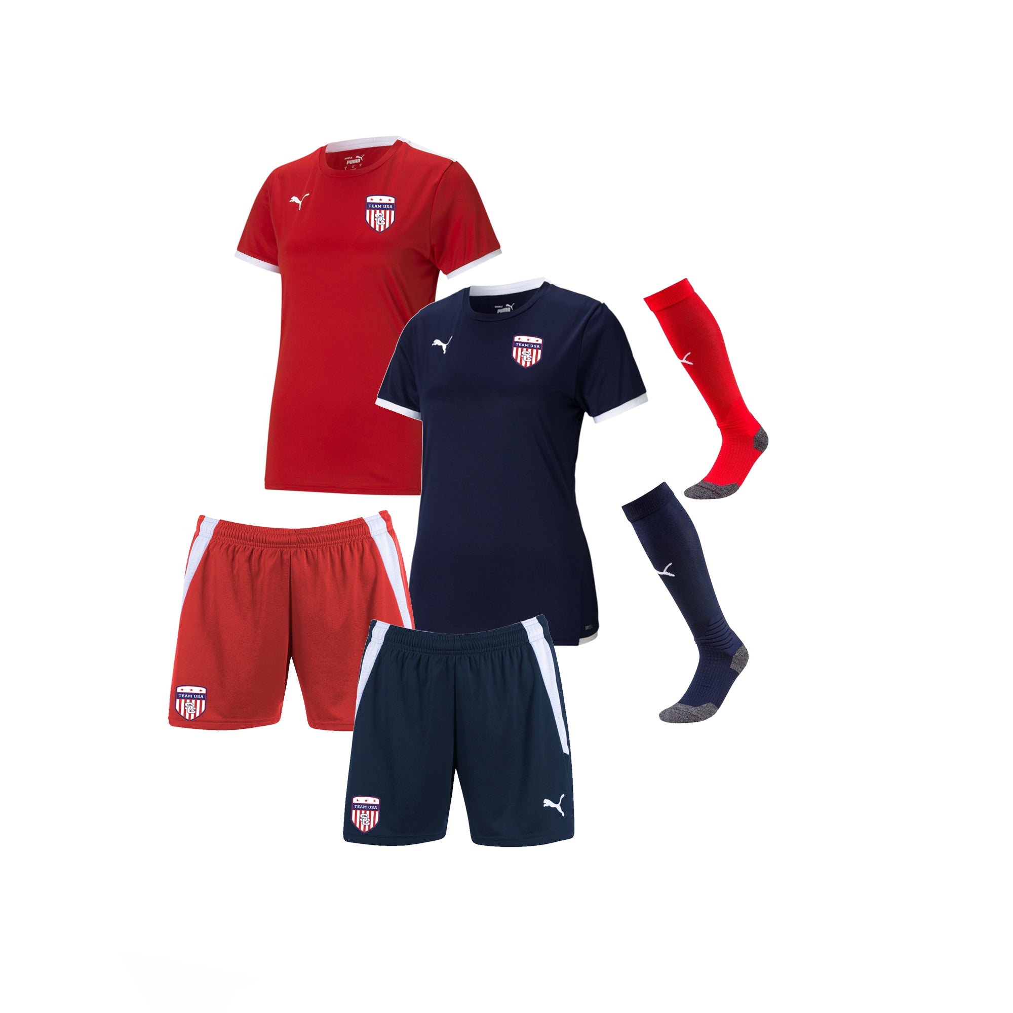 TEAM USA WOMEN'S PLAYER KIT - PUMA TEAM LIGA 25