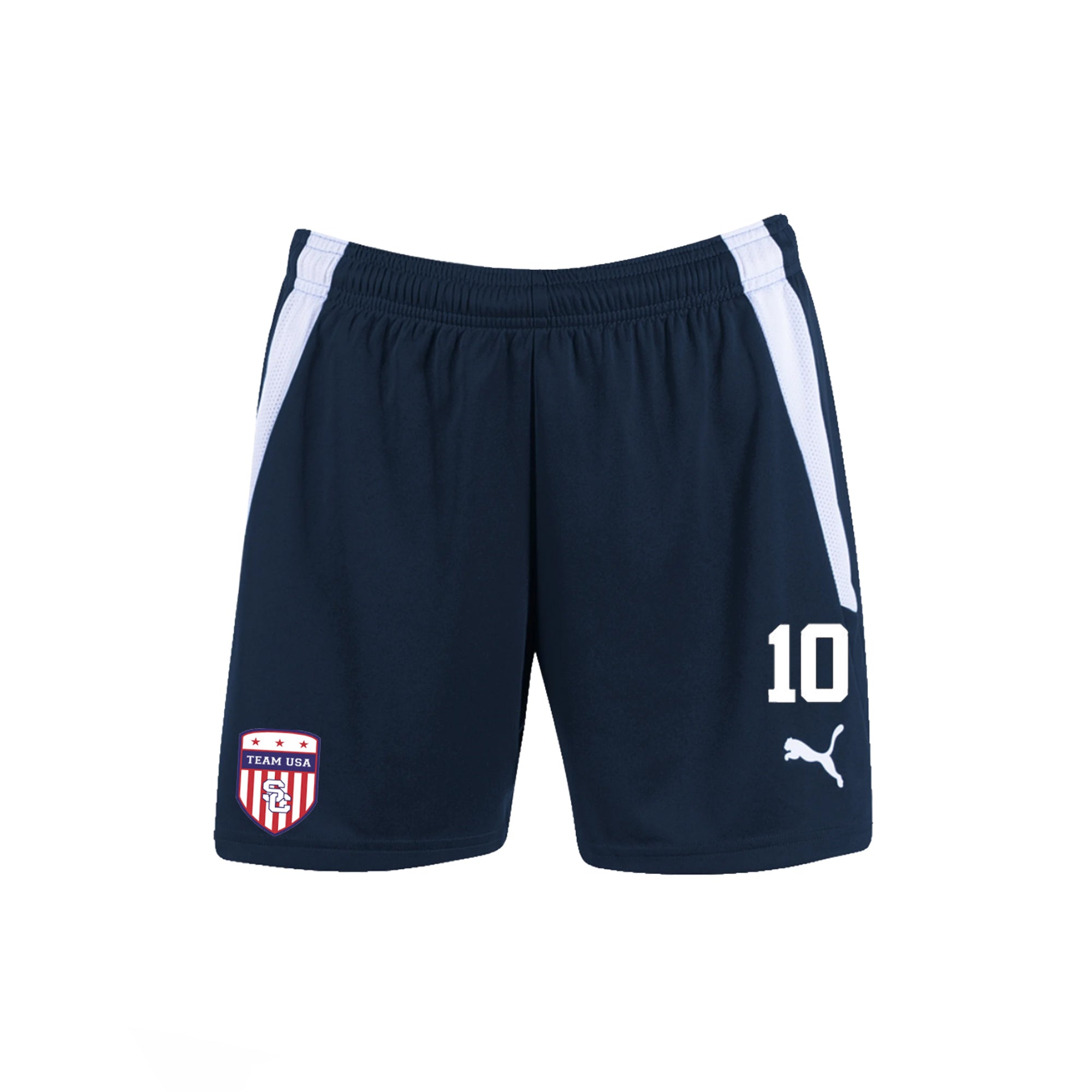 TEAM USA WOMEN'S SHORTS - PUMA TEAM LIGA 25