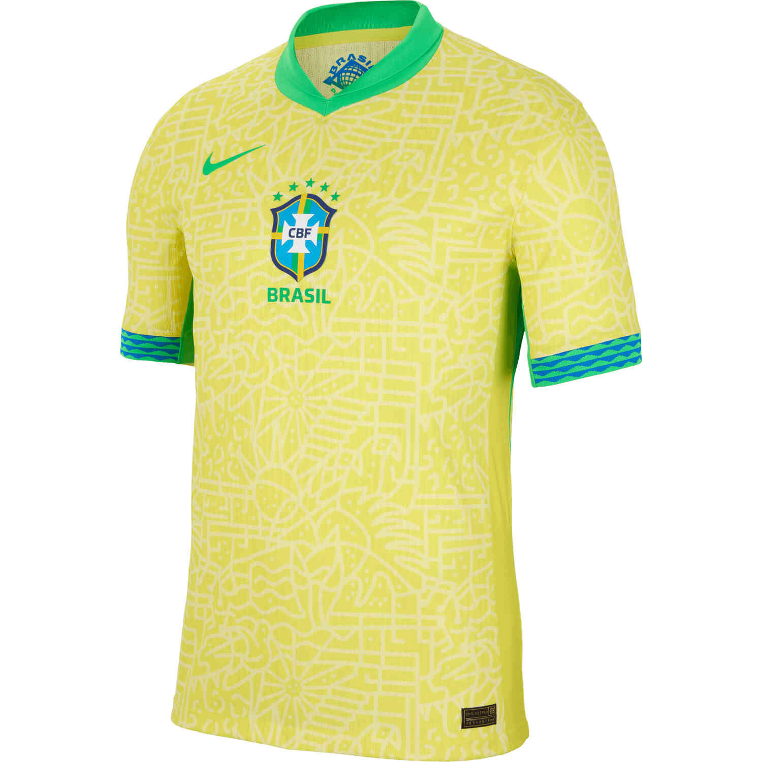 NIKE BRAZIL HOME AUTHENTIC MATCH JERSEY 2024