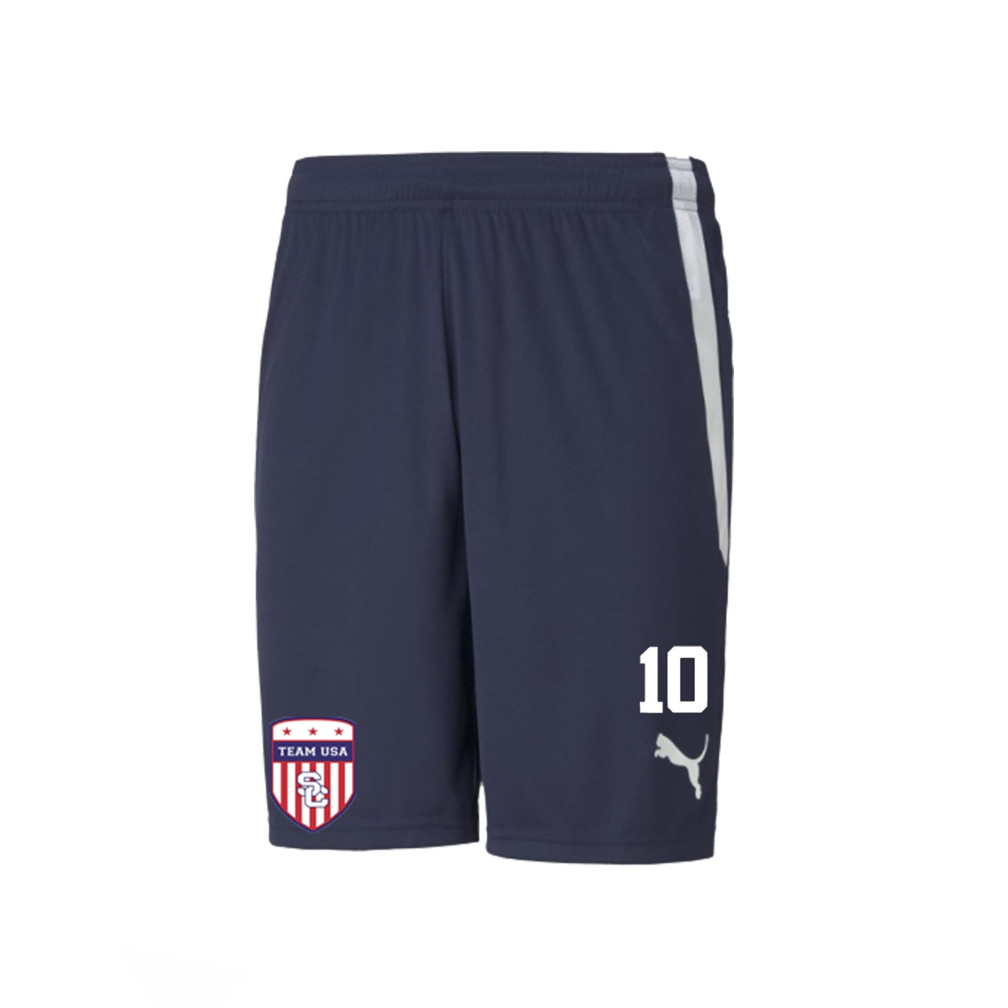 TEAM USA ADULT SHORTS - PUMA TEAM LIGA 25